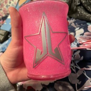 Jeffree Star Cosmetic Brush with custom holder